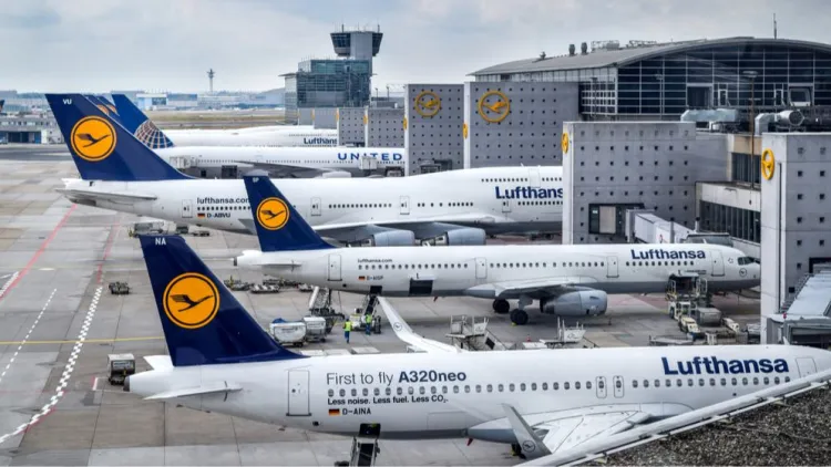 Greva Lufthansa afectează grav traficul aerian din România