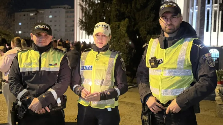 Poliția din Cluj asigură siguranța pe timpul nopții de Înviere