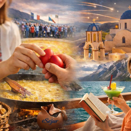 Tradiții de Paște din întreaga lume: de la omlete uriașe la ritualuri extreme