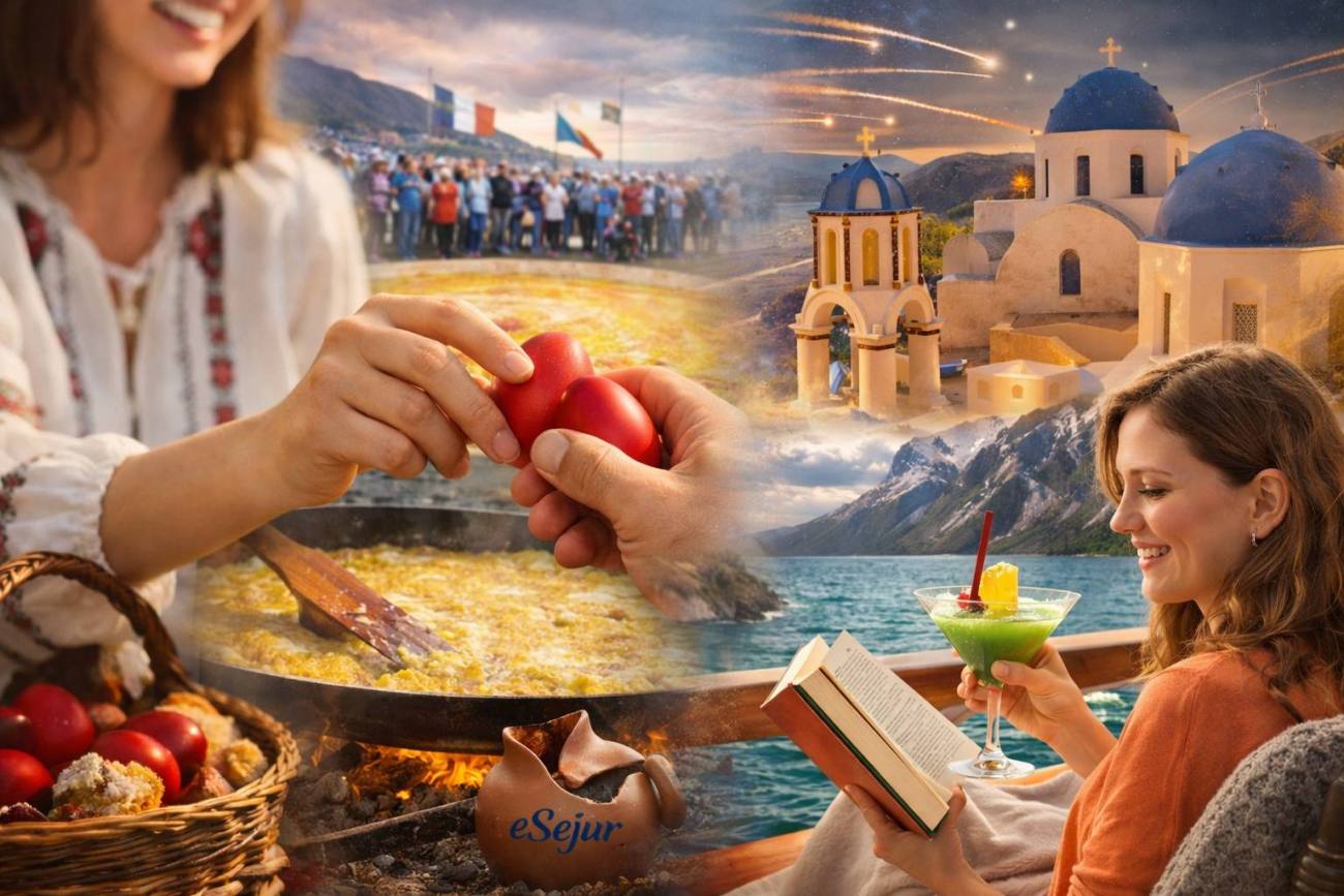 Tradiții de Paște din întreaga lume: de la omlete uriașe la ritualuri extreme