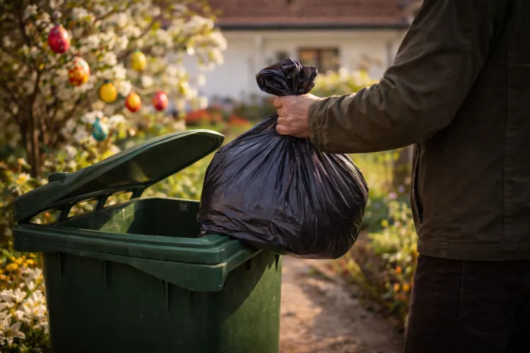 De ce este controversat să duci gunoiul în prima zi de Paște?