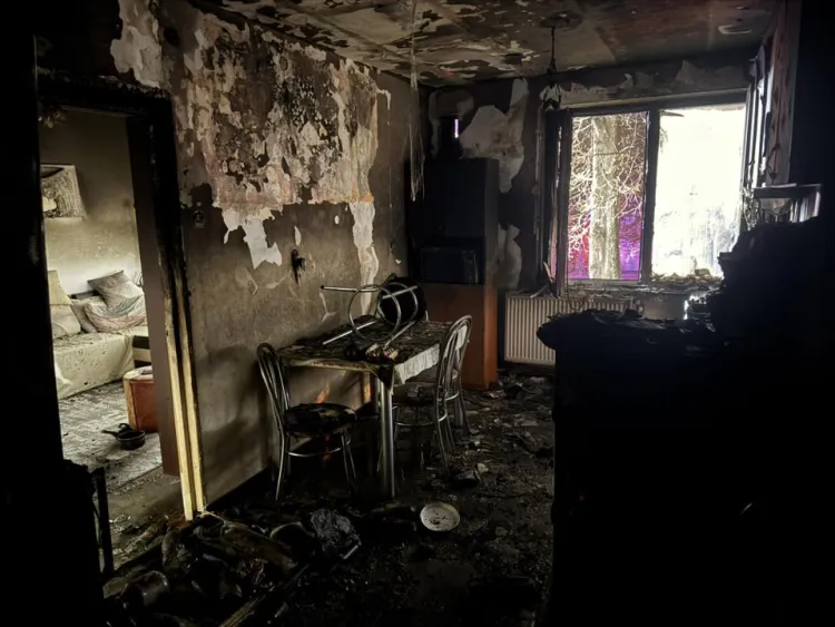 Incendiu devastator pe Aleea Herculane din Cluj-Napoca