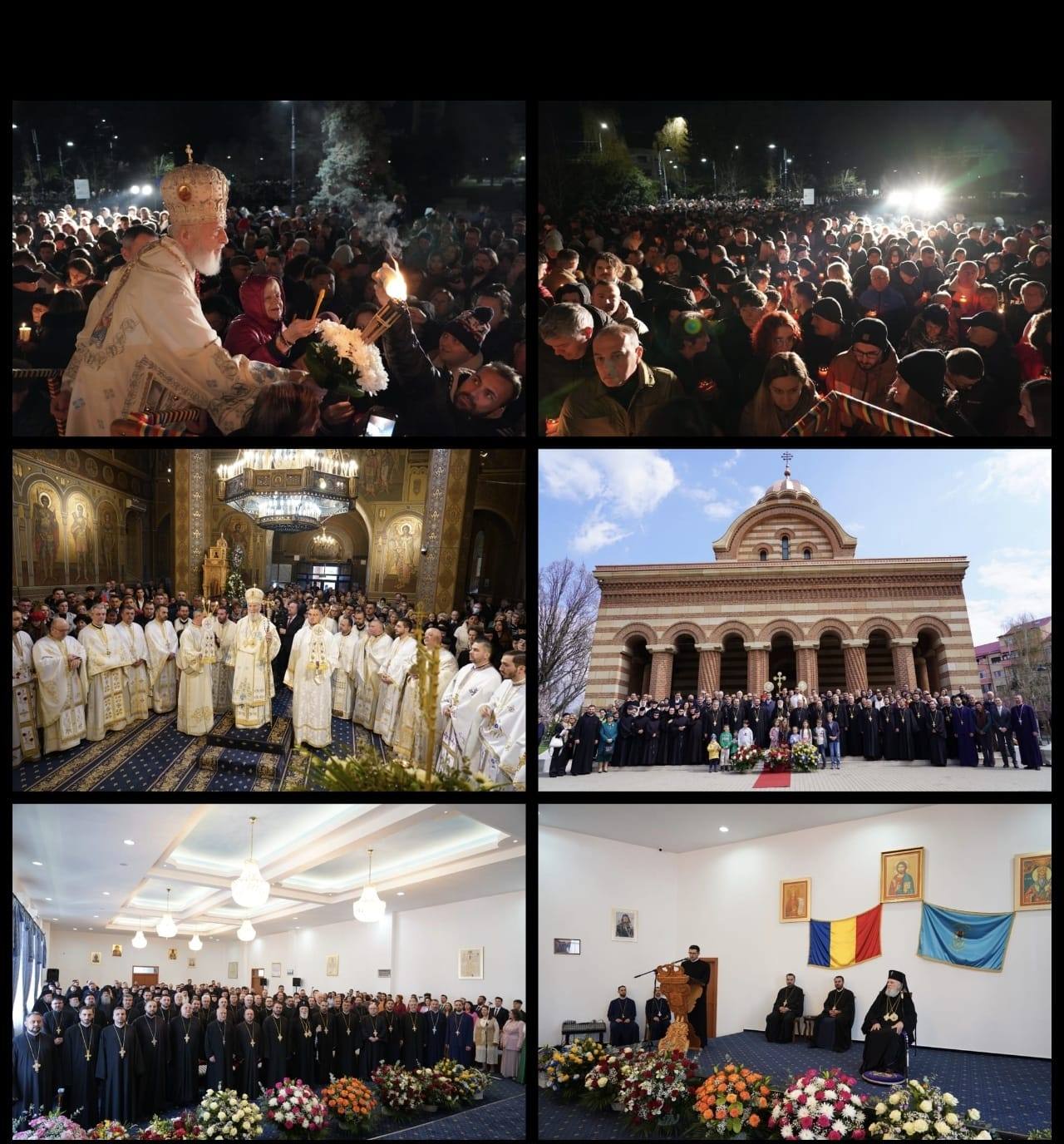 Arhiepiscopul Nifon celebrează Învierea Domnului la Catedrala Voievodală