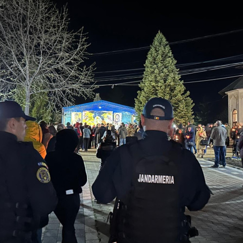 Jandarmii din Vaslui asigură siguranța publică de Paște