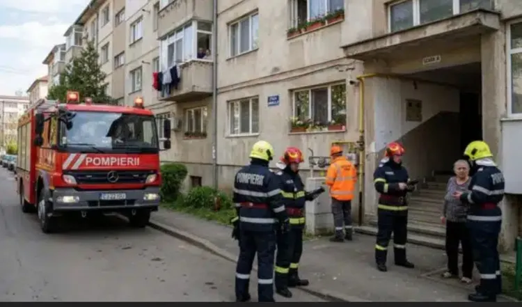 Îngrijorare la Turda după un miros suspect de gaz într-un bloc