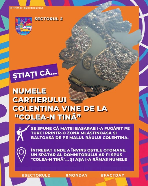 Descoperirea istorică a originii numelui cartierului Colentina