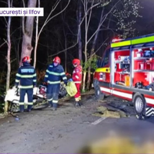 Tragedie de Paște în Ilfov: Doi tineri de 20 de ani au murit într-un accident rutier