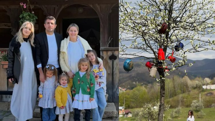 Laura Cosoi sărbătorește Paștele în Maramureș, alături de familie