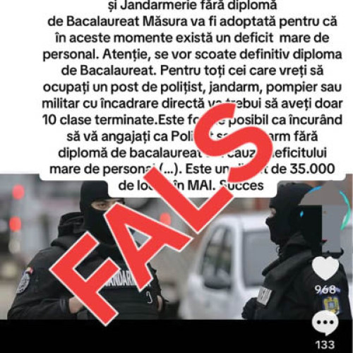 Ministerul Afacerilor Interne atrage atenția asupra dezinformărilor online