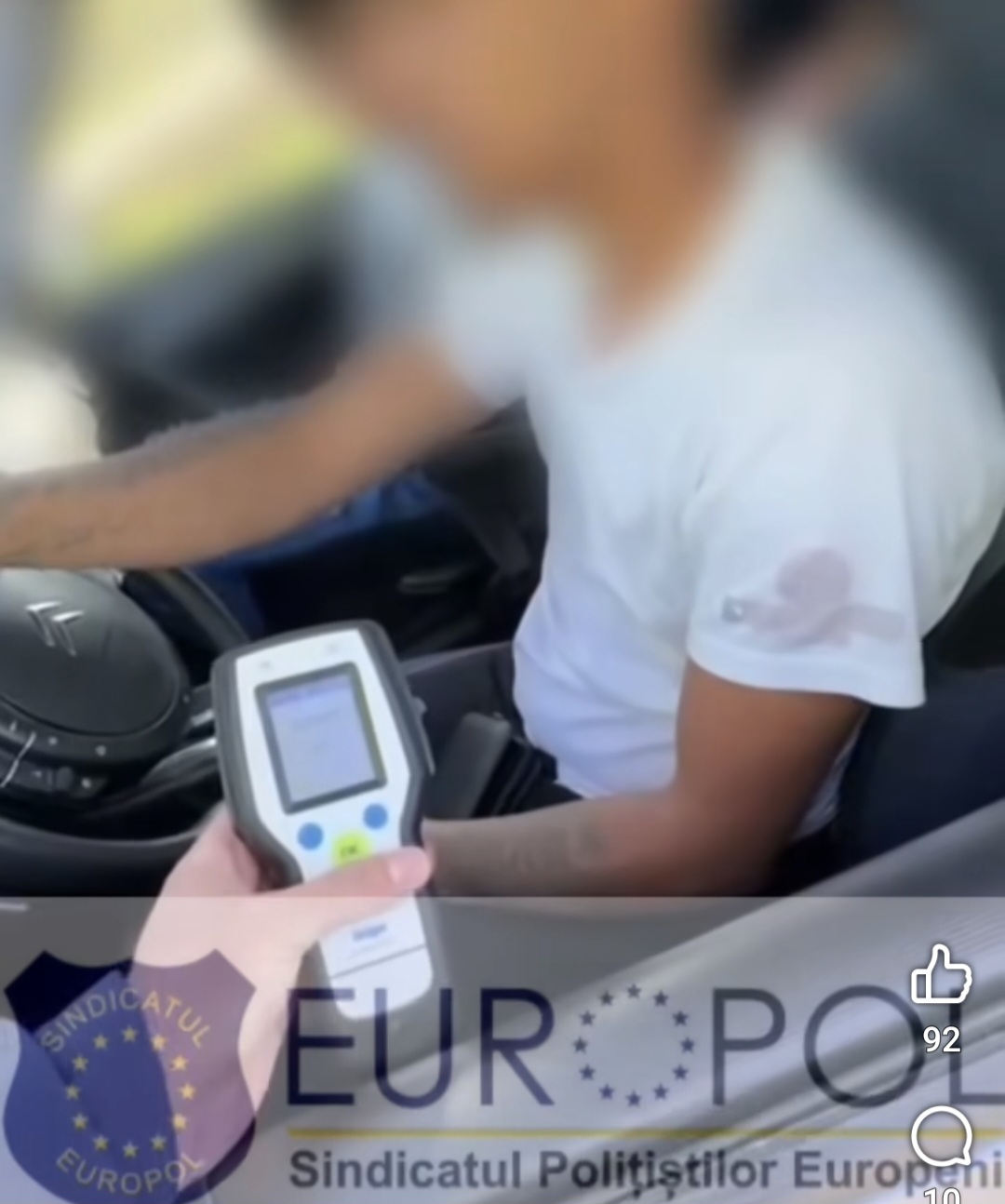 Un control rutier de Paște evită o tragedie pe DN13 în Brașov