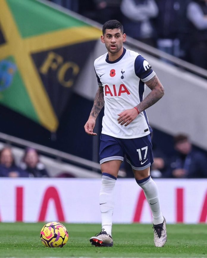 Cristian Romero, indisponibil pentru ultimele meciuri din Premier League