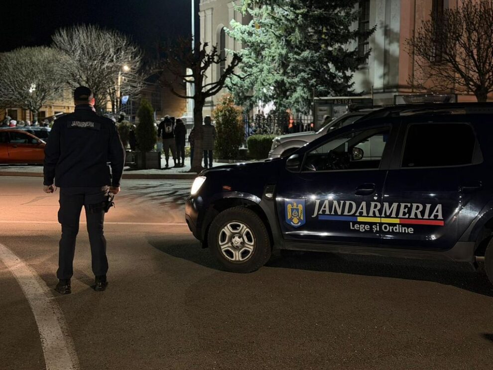 Jandarmii aplică sancțiuni pentru tulburarea ordinii publice în misiuni recente