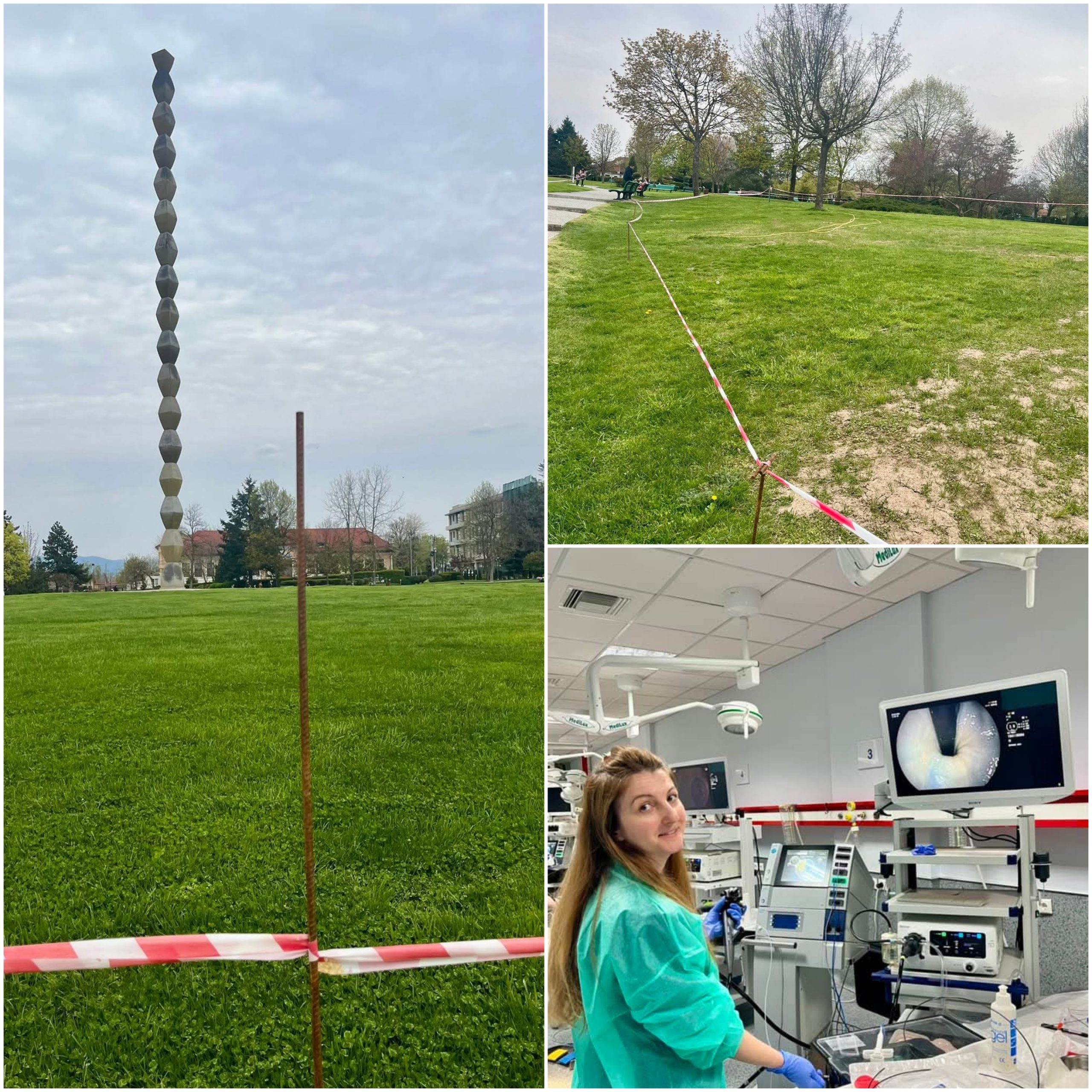 Critici dure din Târgu Jiu la adresa parcului Coloana Infinitului