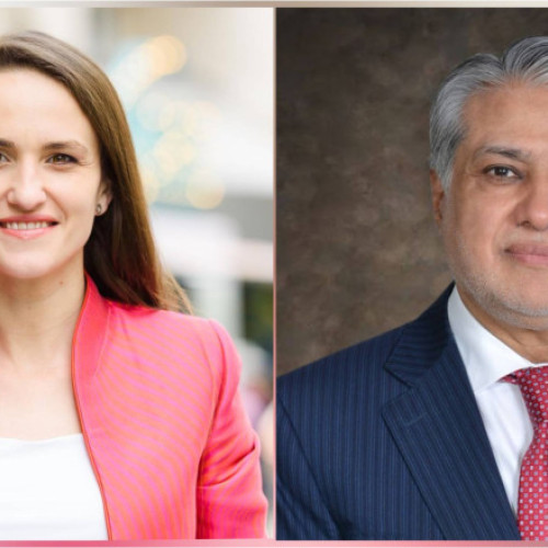 Oana Țoiu discută cu ministrul de Externe al Pakistanului despre medierea conflictelor