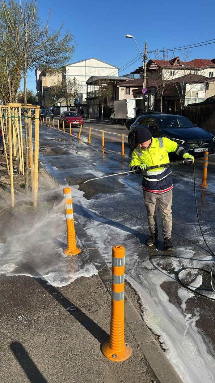 Campania de curățenie a fost reluată în Sectorul 6, în Militari