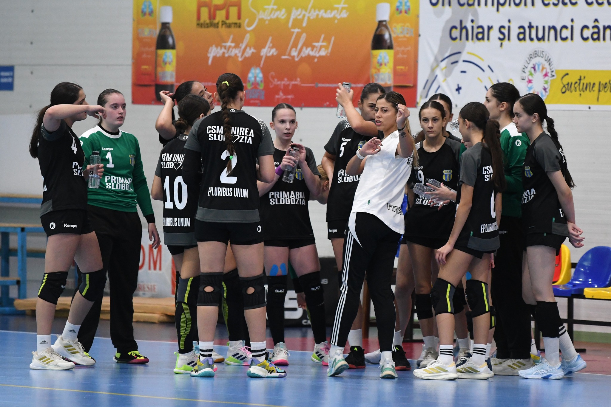 Junioarele 2 de la CSM Unirea Slobozia, pe cale să se califice în semifinale