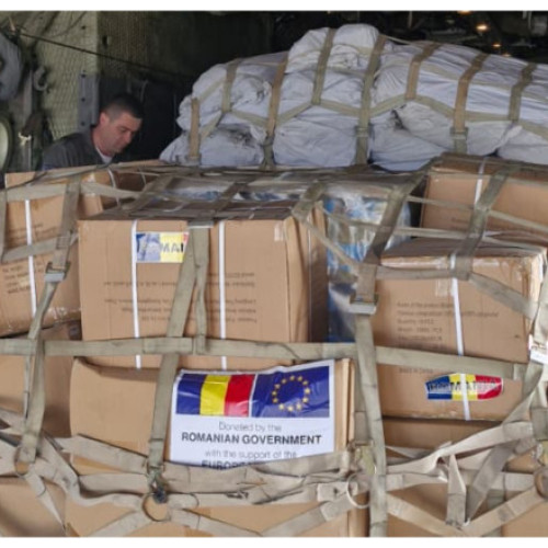 România trimite ajutoare umanitare de 15 tone în Liban