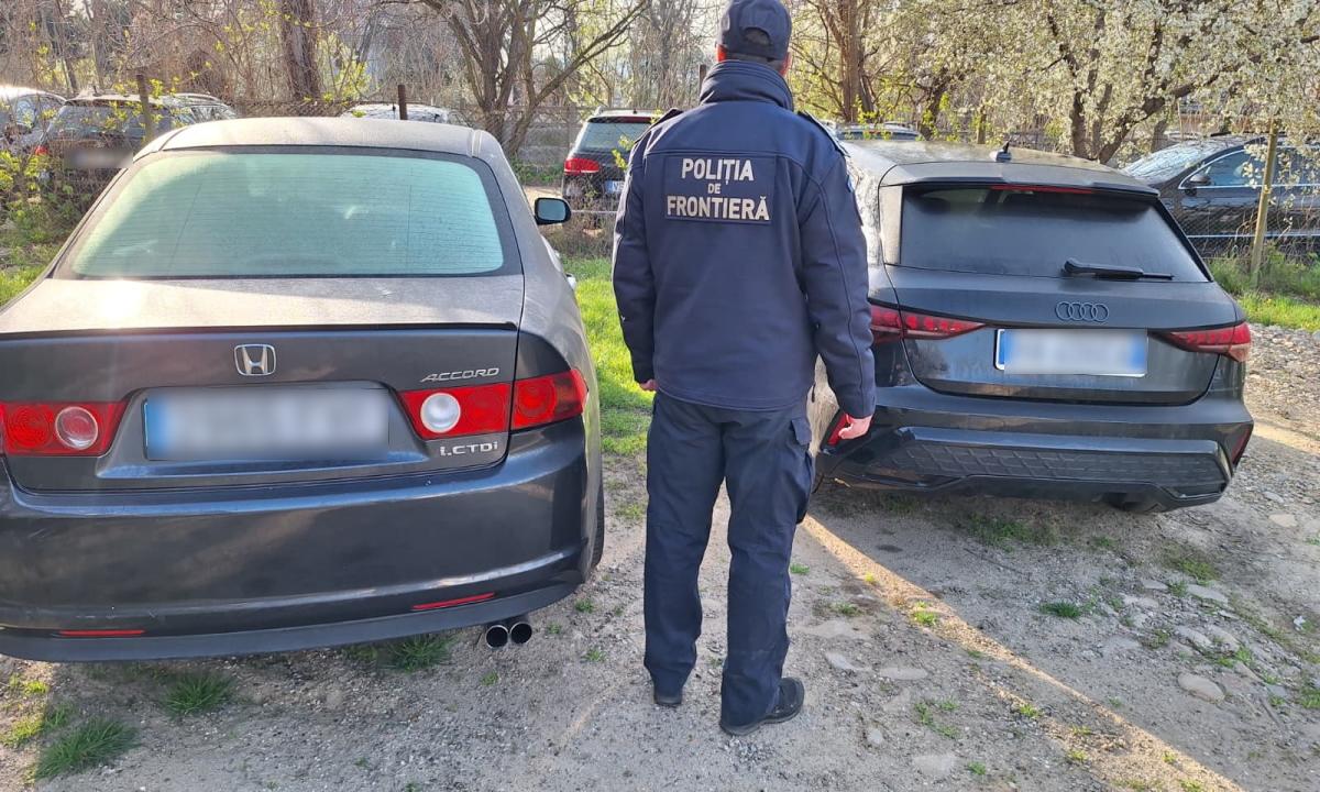 Poliția de frontieră reține două mașini furate în urma unor controale la Huși