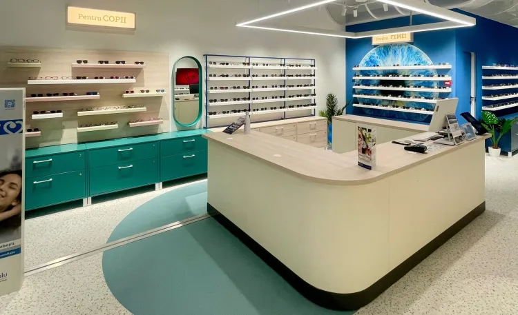 OPTIblu deschide primul magazin din Cluj-Napoca conform noului concept de design