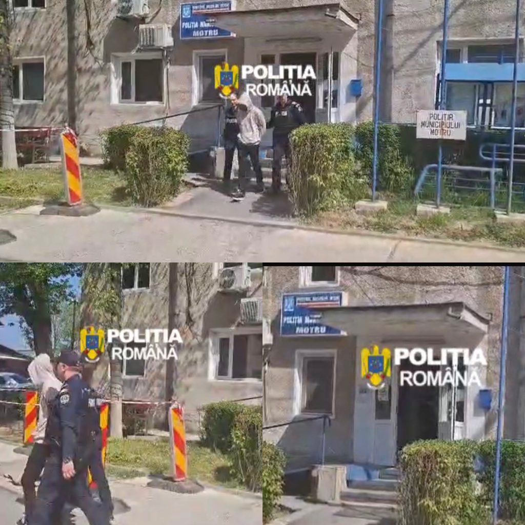 Conflict violent în Slivilești duce la reținerea unui tânăr pentru tâlhărie