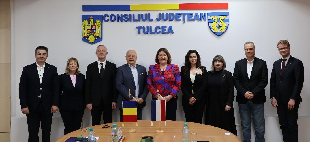 Ambasadorul Olandei, Willemijin van Haaften, vizitează județul Tulcea