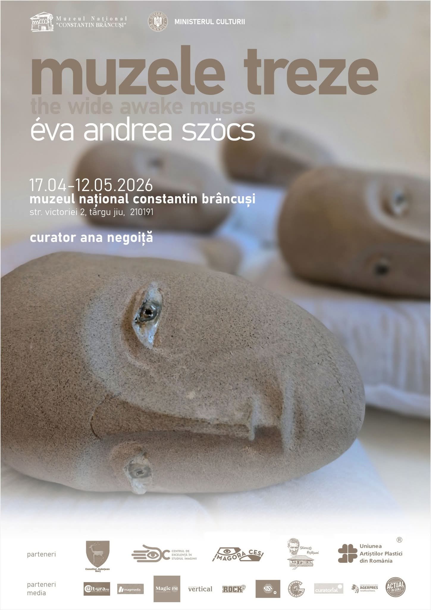 Expoziția „Muzele treze” vernisată la Muzeul Național „Constantin Brâncuși”