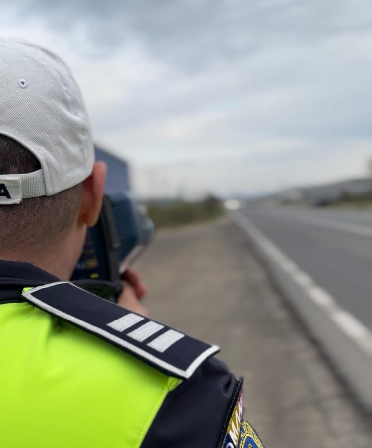 Poliția din Groși a organizat o acțiune pentru siguranța rutieră în Coltău