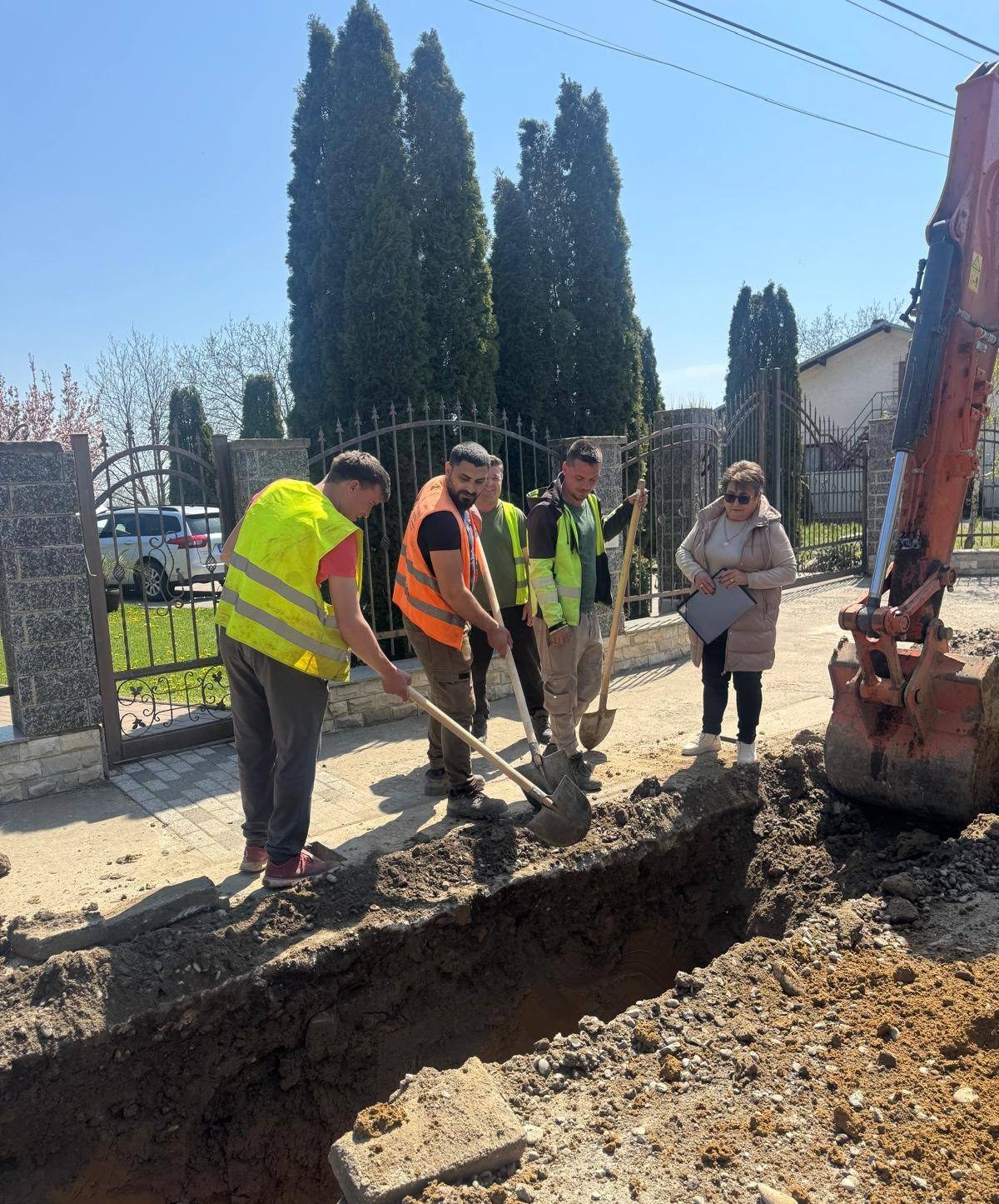 Vlădeni demarează lucrările pentru rețeaua de canalizare