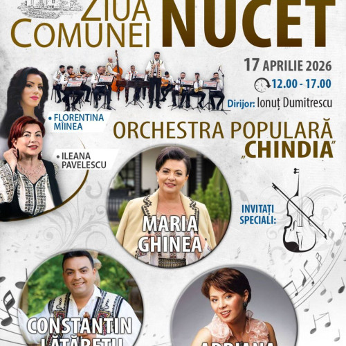 Comuna Nucet celebrează Ziua Comunei și Izvorul Tămăduirii