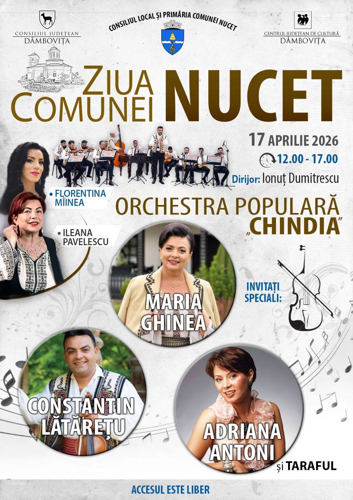 Comuna Nucet celebrează Ziua Comunei și Izvorul Tămăduirii