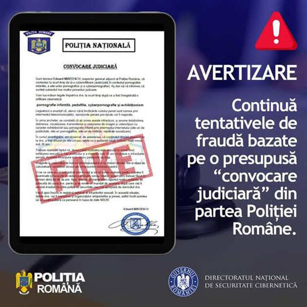 Atenționare MAI: Documente false circulă online, vizați utilizatorii de internet