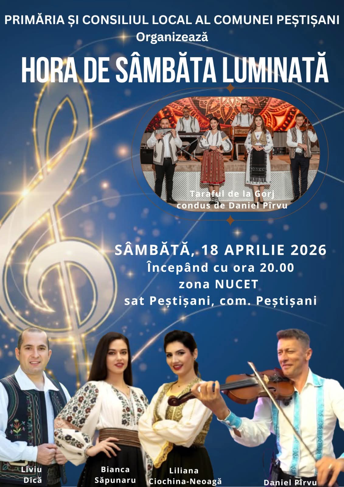 Peștișani pregătește „Hora de Sâmbăta Luminată” pentru iubitorii tradițiilor