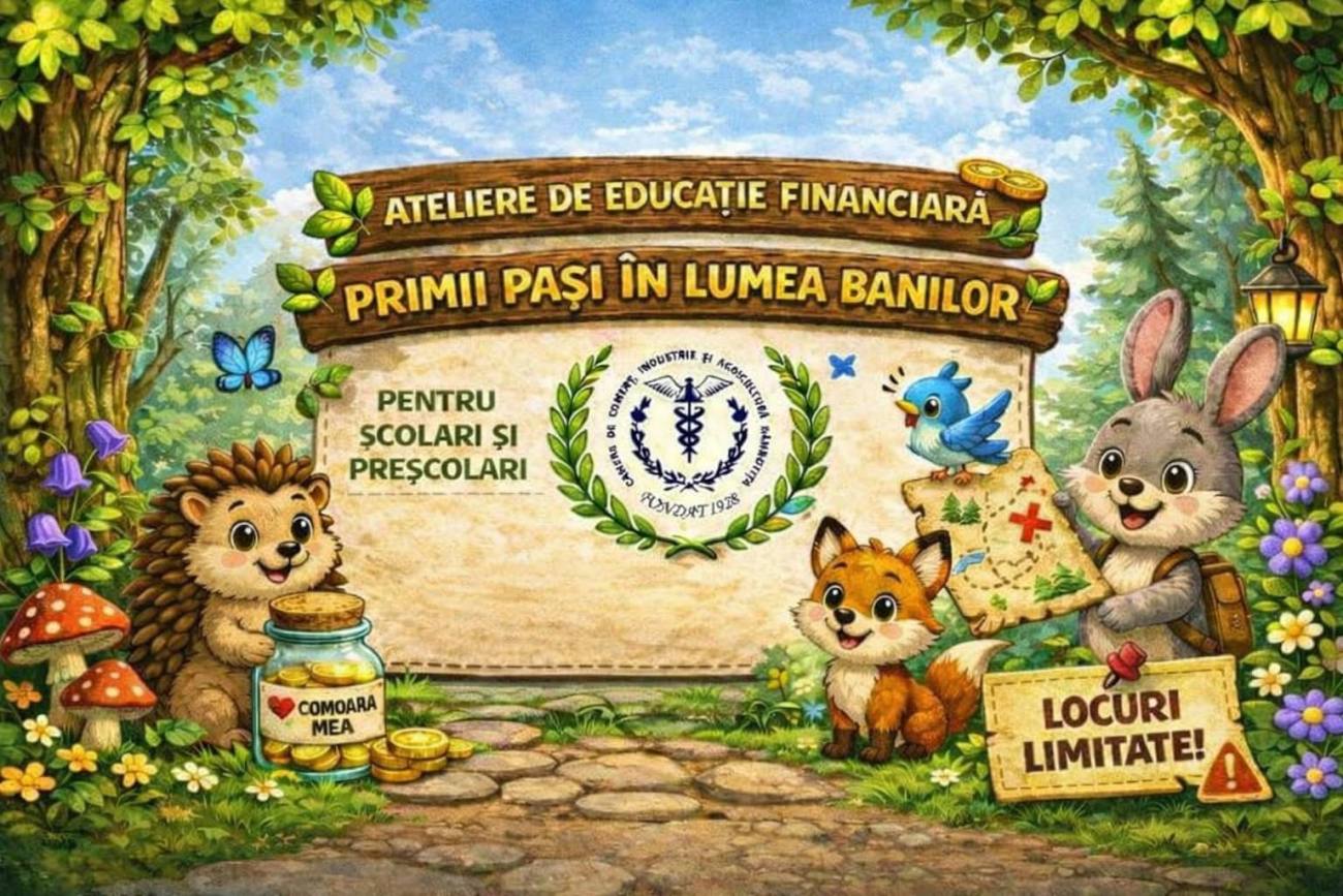 Ateliere interactive de educație financiară pentru copii în Dâmbovița