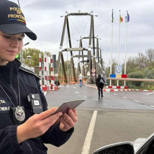 Restricții de trafic la frontiera Sighetu Marmației din cauza lucrărilor la pod