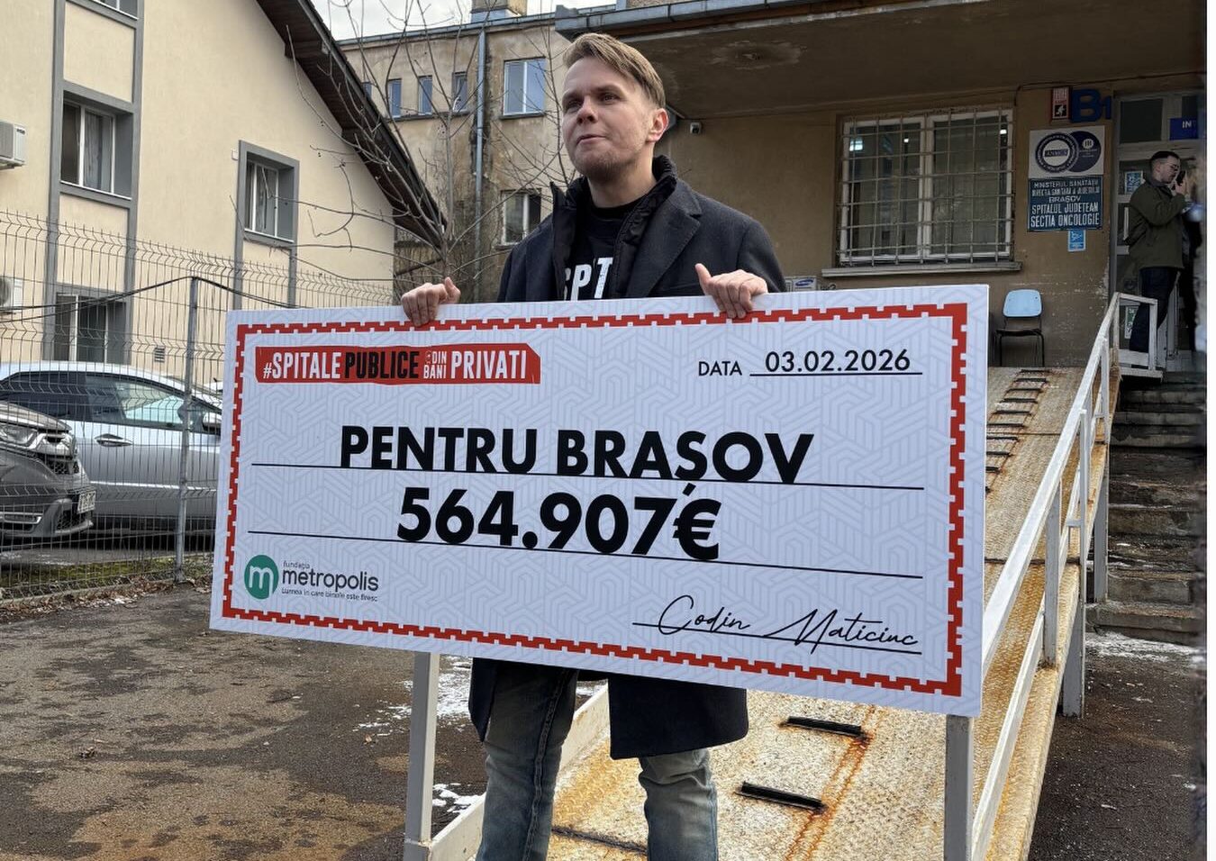 Investiție de 565.000 de euro pentru Secția de Oncologie din Brașov