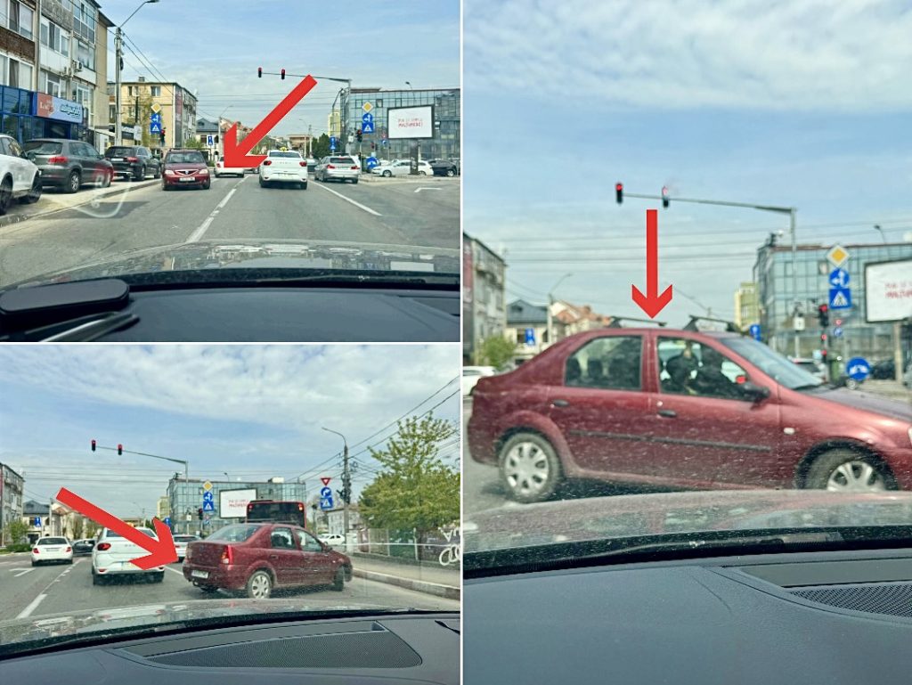 Incident rutier pe Bulevardul Republicii din Pitești