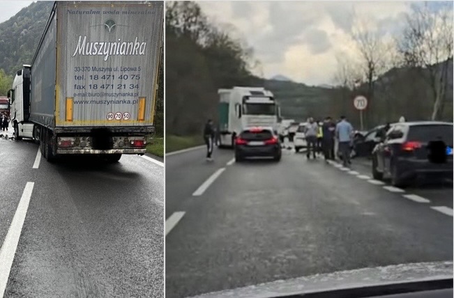 Accident rutier pe DN 7, Vâlcea, fără victime raportate