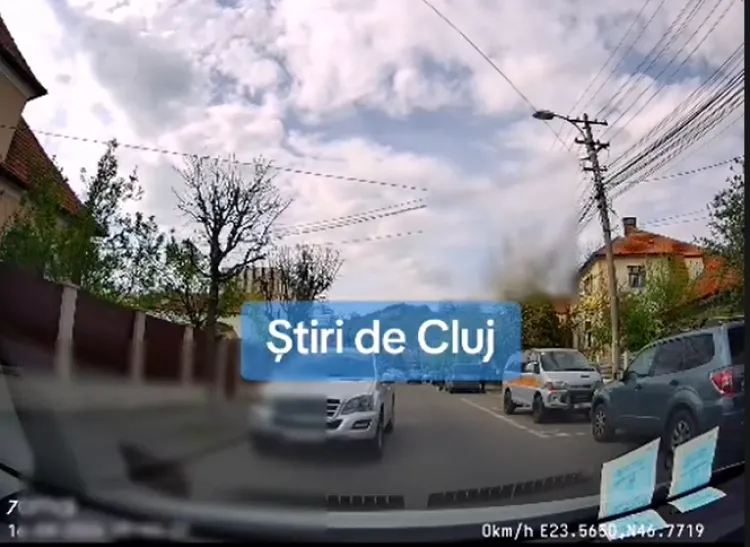 Incident tensionat în trafic la Cluj-Napoca pe fondul confuziei de semnalizare
