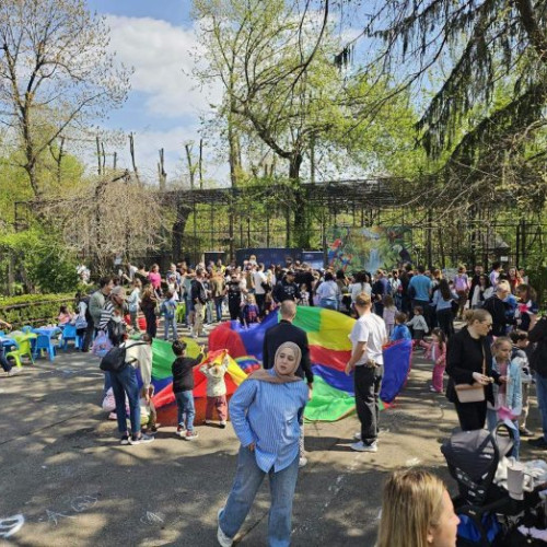 Aproape 300 de copii sărbătoresc Ziua Pământului la Zoo București