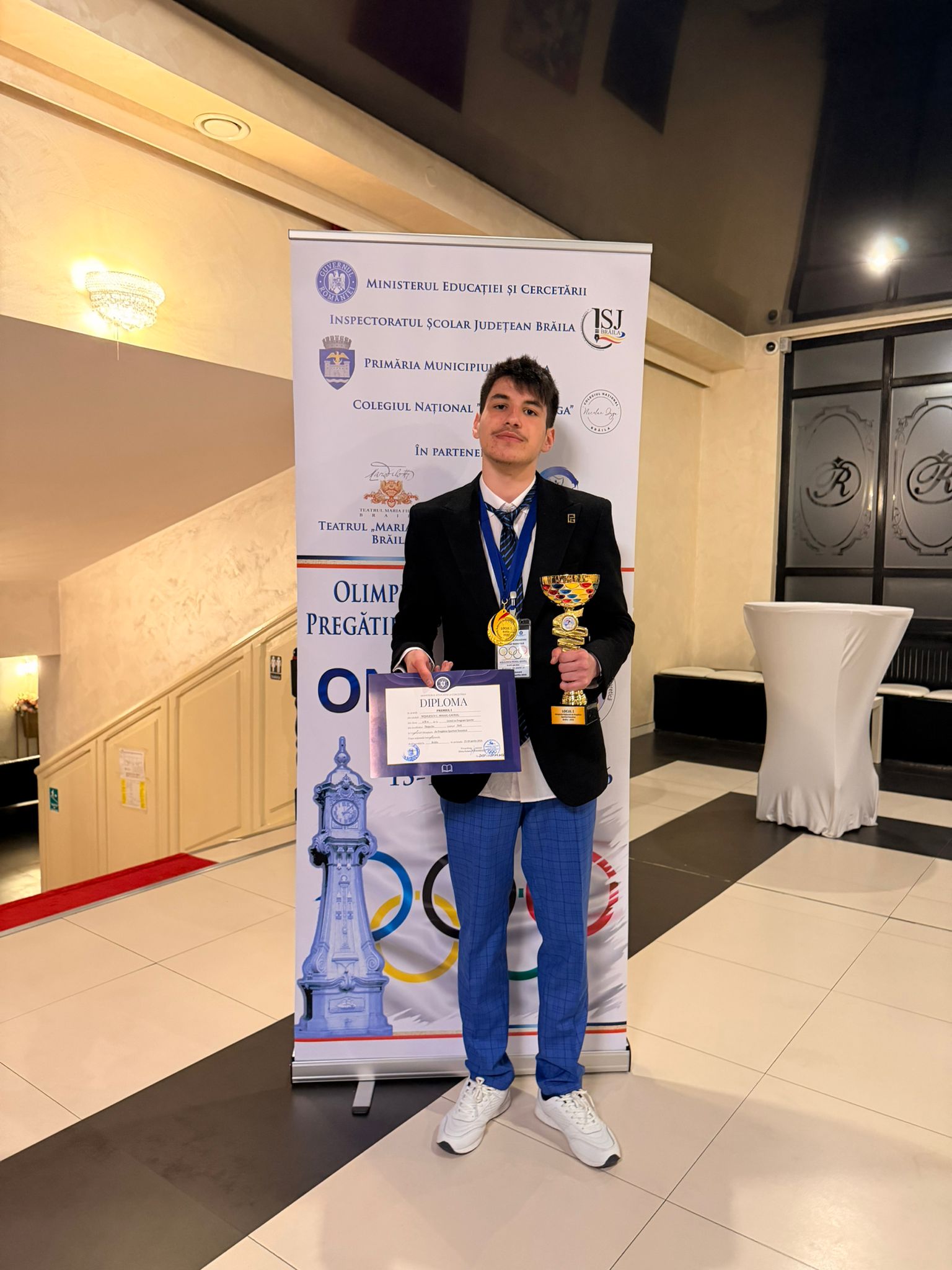 Elev din Târgu Jiu câștigă locul I la Olimpiada de Pregătire Sportivă Teoretică