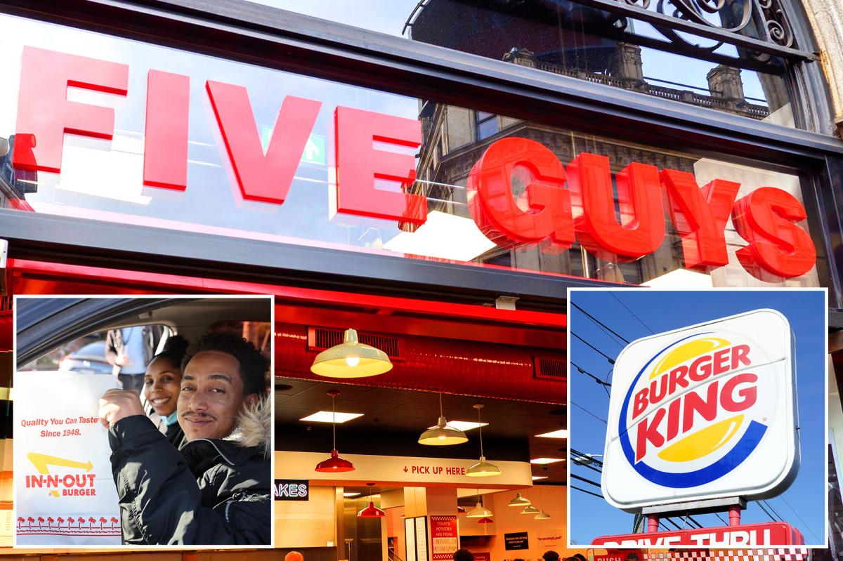 Americanii își clasifica burgerii preferați de fast-food — cum se poziționează In-N-Out