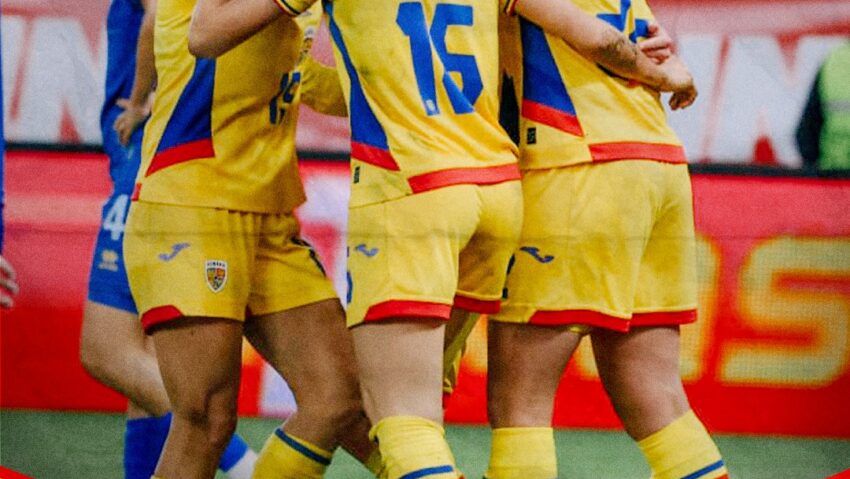 Echipa de fotbal feminin a României strălucește în calificările pentru Mondialul din 2027