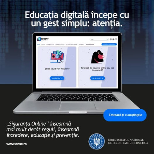 Atenția online, esențială pentru siguranța cibernetică