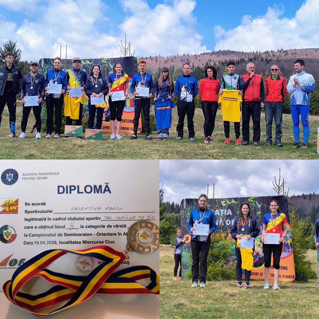 Sportiva din Târgu Jiu câștigă bronzul la semimaratonul de orientare