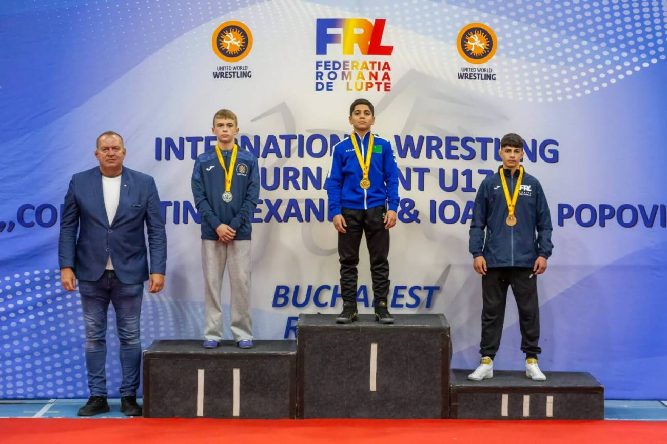 Daniel Matei câștigă bronzul la Turneul Internațional de lupte U17