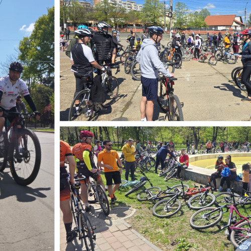 Galațiul pedalează: Aproape 300 de bicicliști marchează startul sezonului