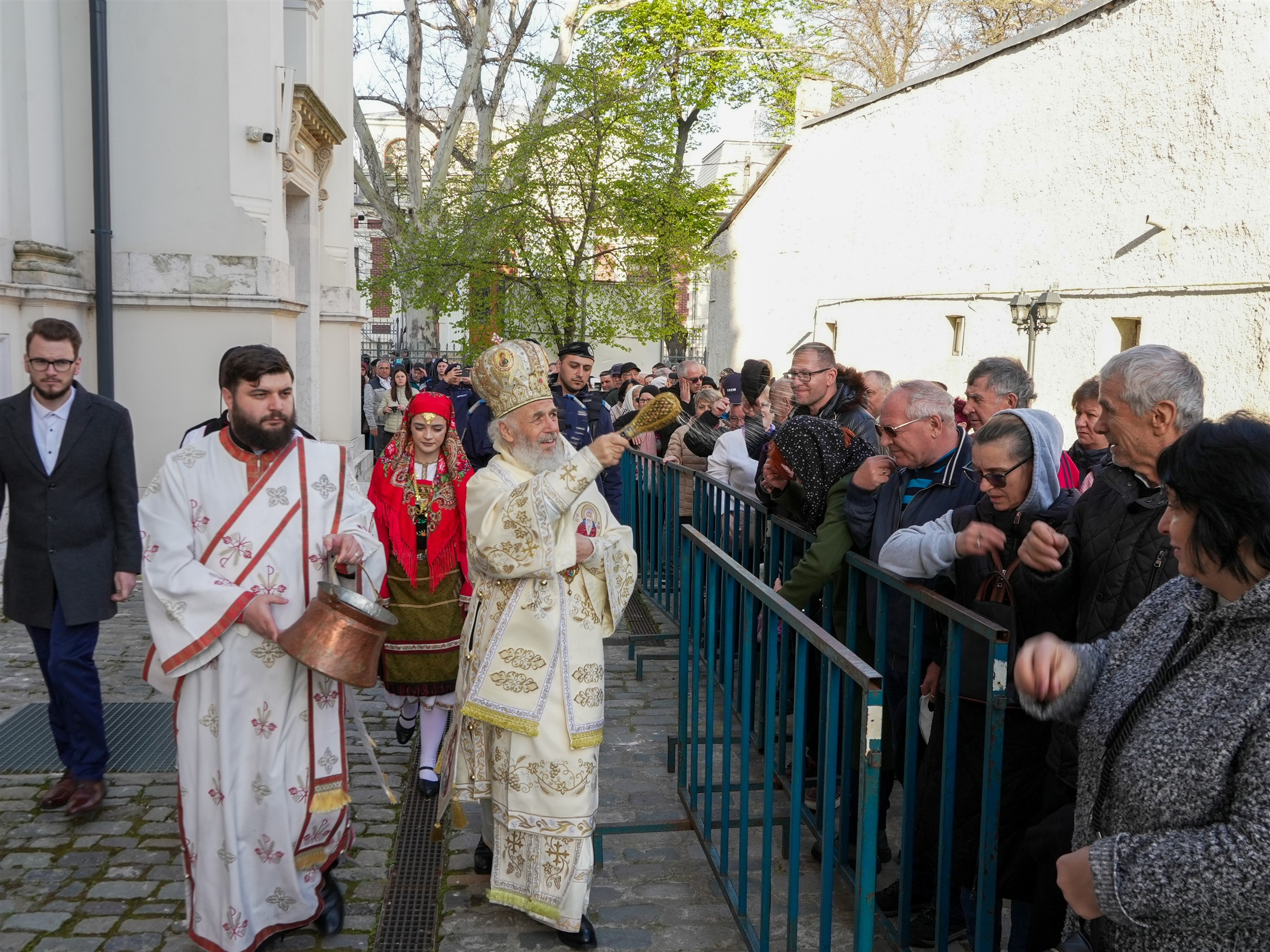 Pelerinaj de Paște la biserica româno-elenă „Buna Vestire“ din Brăila