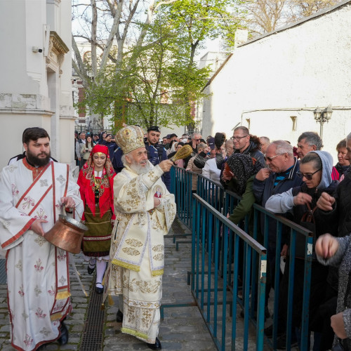 Pelerinaj de Paște la biserica româno-elenă „Buna Vestire“ din Brăila