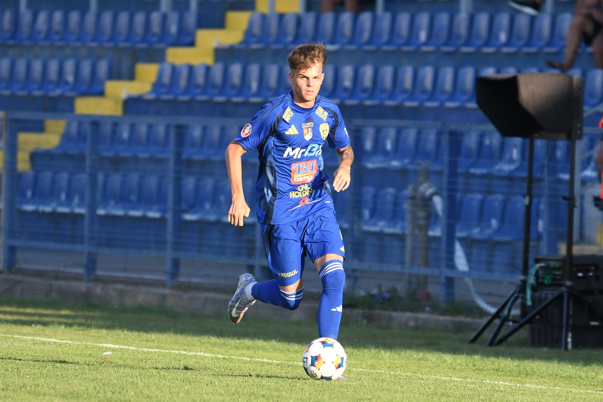 Unirea Slobozia cedează din nou în play-out, înfruntând o nouă înfrângere