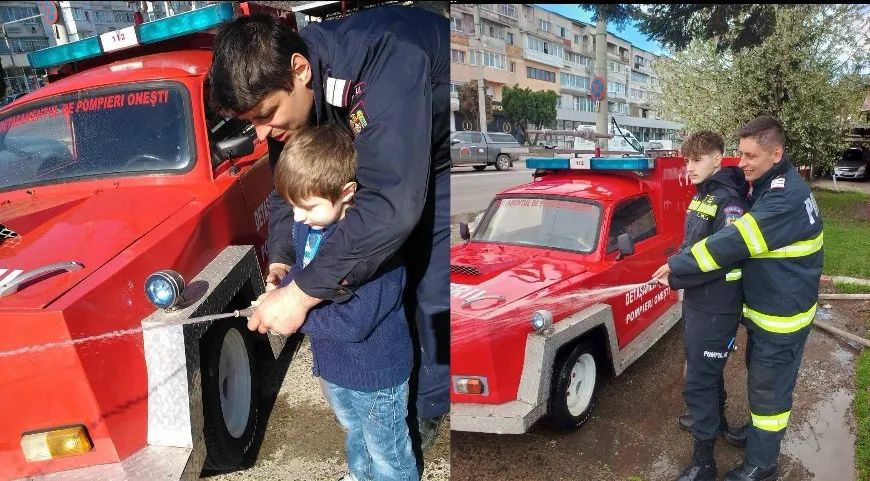 Povestea lui David-Ștefan Urzică: Visul de a deveni pompier s-a împlinit